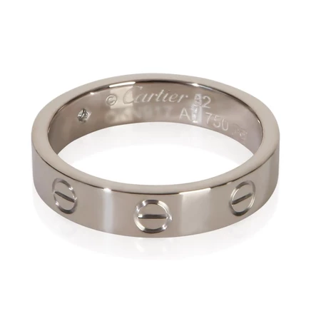 Кольцо Cartier Love, белое золото, р-р 6, б/у