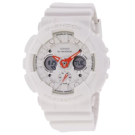 Женские часы Casio G-Shock GMA-S120SA-7A1DR, белые