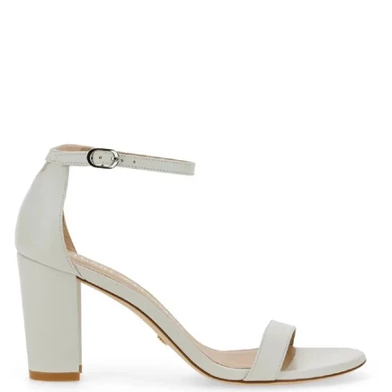 Женские босоножки Stuart Weitzman Nearlynude, белые