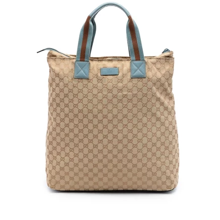 Женская сумка-тоут Gucci GG Canvas Web Vertical