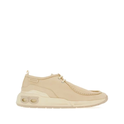 Мужские кроссовки Ferragamo Wallabee, бежевые