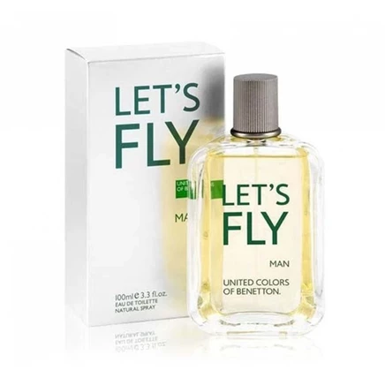 Мужская туалетная вода Benetton Let's Fly, 98 мл
