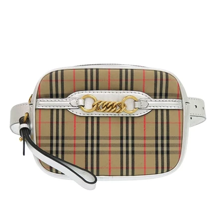 Женская поясная сумка Burberry 1983 Link Haymarket Check