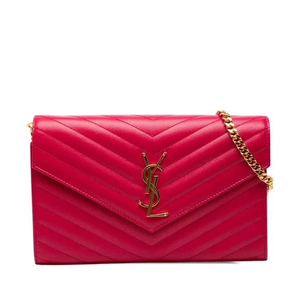 Женская сумка-кошелек Saint Laurent Envelope, б/у