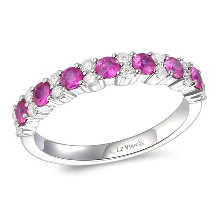 Женское кольцо Le Vian с сапфирами, белое золото 585