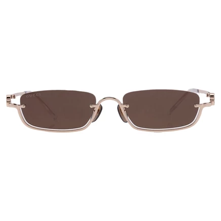 Унисекс-солнцезащитные очки Gucci GG1278S, золотые