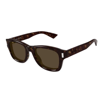 Унисекс-солнцезащитные очки Saint Laurent SL801, черные