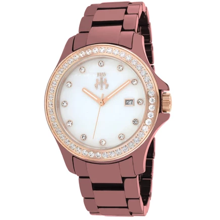 Женские часы Jivago Ceramic JV9415, белый перламутр