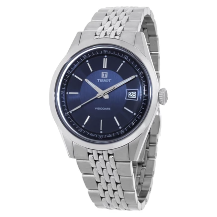 Мужские часы Tissot Visodate T1574071104100, синие