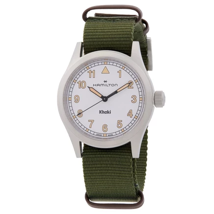 Унисекс часы Hamilton Khaki Field H69301910, белые