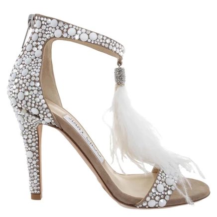 Женские босоножки Jimmy Choo Viola 100, белые
