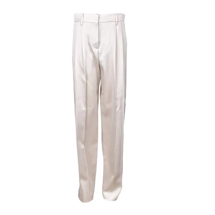 Женские брюки Brunello Cucinelli, кремовые