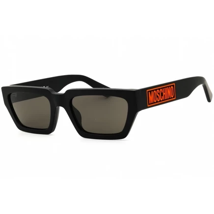 Мужские очки Moschino MOS166/S, прямоугольные, черные