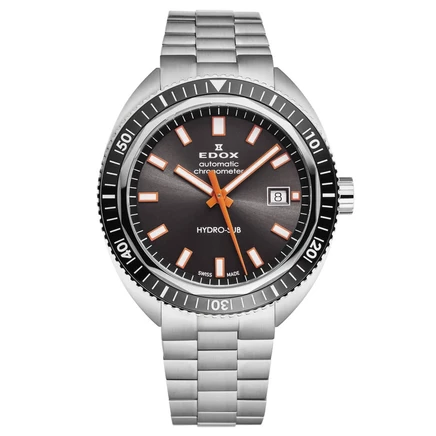 Мужские часы Edox 80128 3NM GINO, черные