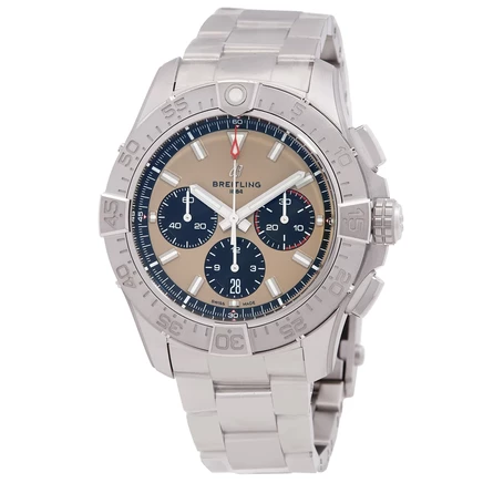 Часы Breitling Avenger B01 AB0147101A1A1, бежевые