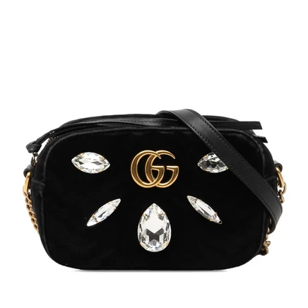 Женская сумка через плечо Gucci GG Marmont, мини