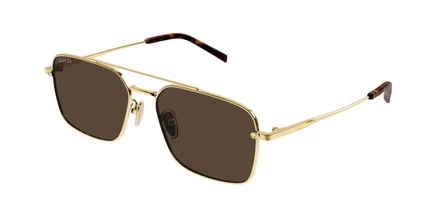 Мужские очки Gucci GG1957SA, навигатор, золотистые