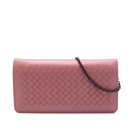 Женский кошелек на цепочке Bottega Veneta Continental