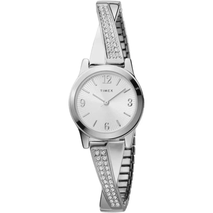 Женские часы Timex TW2V69600, кварцевые, серебристые