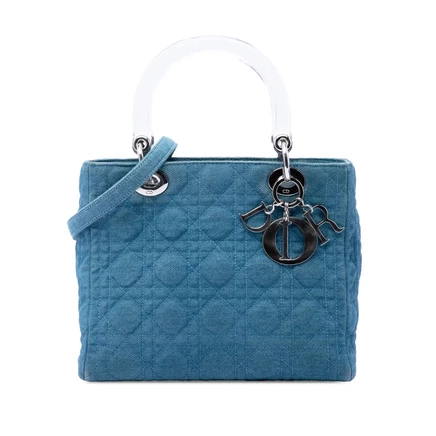 Женская сумка Dior Lady Dior Medium Cannage, б/у