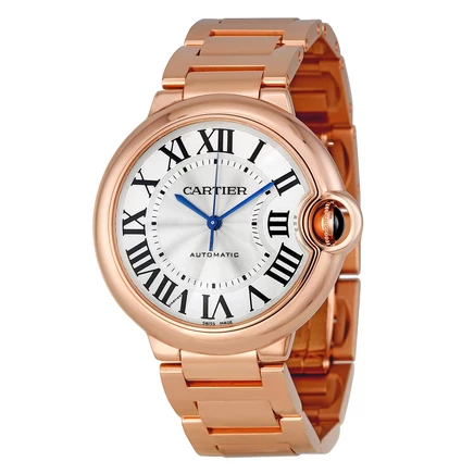 Унисекс-часы Cartier Ballon Bleu W69004Z2, серебристые
