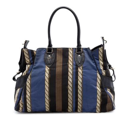 Женская большая сумка Fendi Pequin Etniko Du Jour, б/у