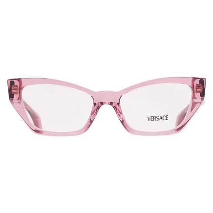 Женская оправа Versace VE3373U, кошачий глаз, розовая