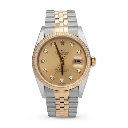Часы Rolex Datejust 116233, автомат, бриллианты, шампань