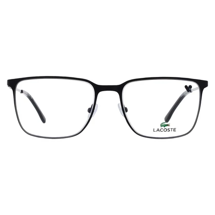 Мужская оправа Lacoste L2287, квадратная, матово-черная