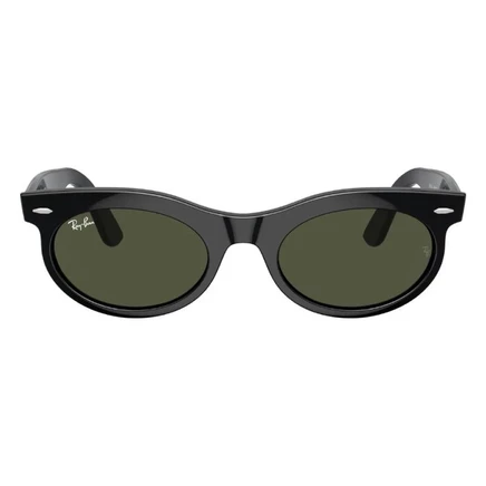 Унисекс очки Ray Ban WAYFARER OVAL RB2242, зеленые, черные