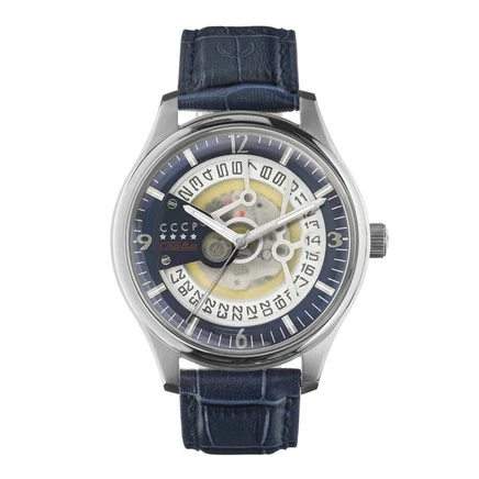 Мужские часы CCCP Sputnik-2 CP-7026-0A, синие