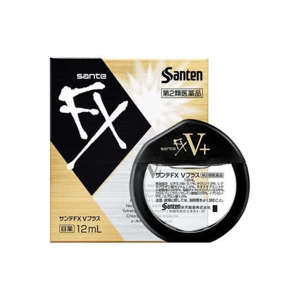 Глазные капли Santen Sante FX V Plus, 12 мл