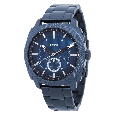 Мужские часы Fossil Machine FS6167, хронограф, синие
