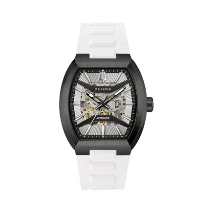 Мужские часы Bulova Maquina 98A345, авт., скелетон