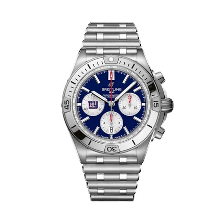 Мужские часы Breitling Chronomat B01, синие