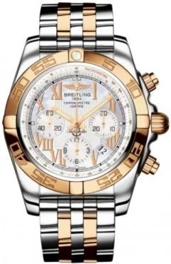 Мужские часы Breitling Chronomat, перламутровые
