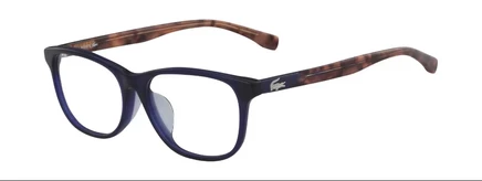 Унисекс оправа очков Lacoste L2801A, темно-синяя