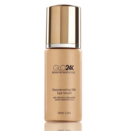 Сыворотка для глаз GLO24K 24K, с золотом, 30 мл