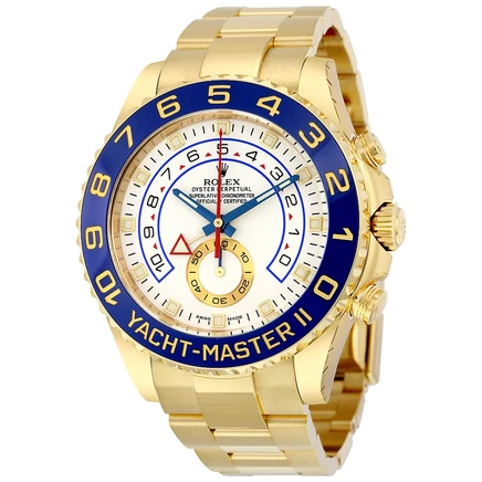 Мужские часы Rolex Yacht-Master II 116688, белые