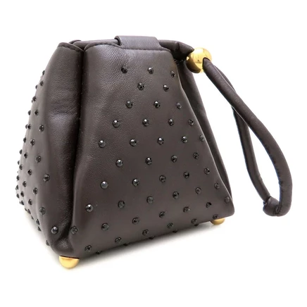 Женский клатч Bottega Veneta Puffy из кожи ягненка