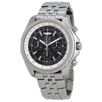 Мужские часы Breitling Bentley 6.75 Speed б/у, черные