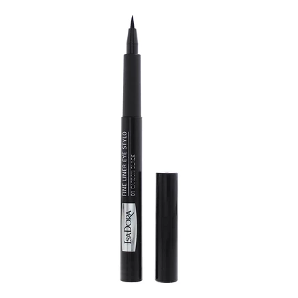 Подводка Isadora Fine Liner, 01 угольно-черная