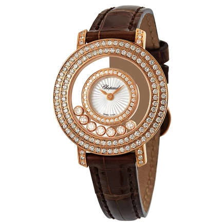Женские часы Chopard Happy Diamonds 209245-5201, перламутр