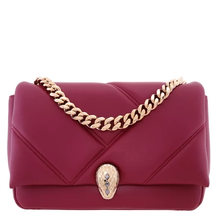 Женская сумка на плечо Bvlgari Serpenti Cabochon