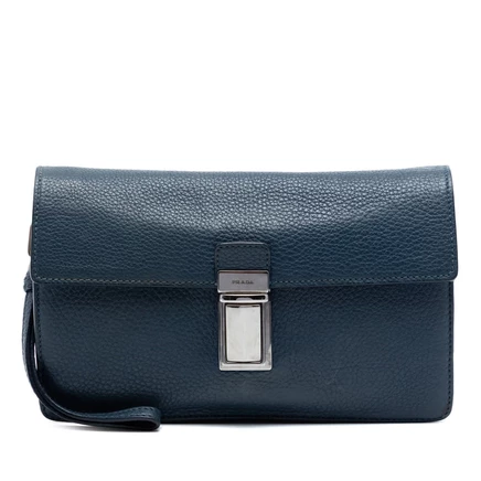 Женский клатч Prada Vitello Daino