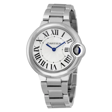 Женские часы Cartier Ballon Bleu W6920084, серебристые