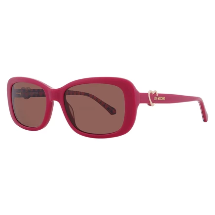 Женские очки Moschino MOL060/S, прямоугольные, фуксия