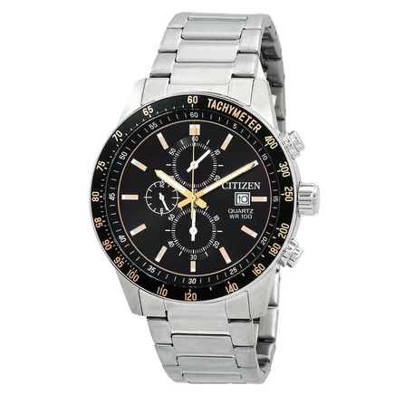 Мужские часы Citizen Chronograph AN3681-57E, черные
