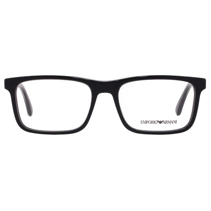 Мужская оправа Emporio Armani EA3227, черно-прозрачная
