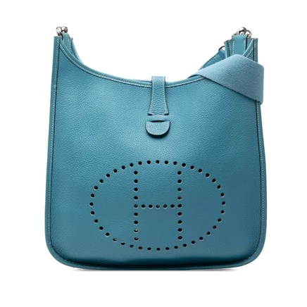 Женская сумка через плечо Hermès Clemence Evelyne GM